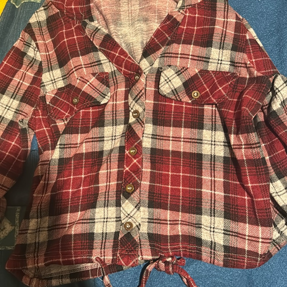 Long sleeve crop top